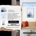 AF007 H.M.S. Victory in Portsmouth Harbour - Canvas Painting af007-hms-victory-in-portsmouth-harbour-canvas-painting-l13 (1).jpg